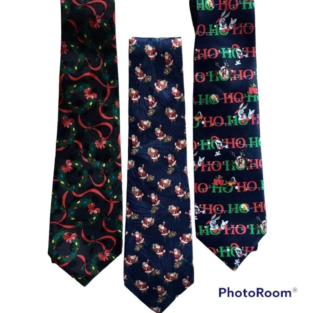 3 Christmas Ties - Picture 1 of 2